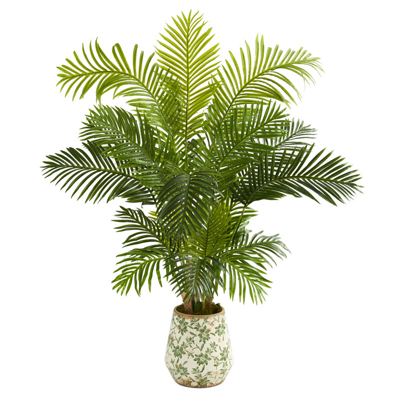 Primrue 60'' Artificial Palm Tree in Planter Wayfair Canada